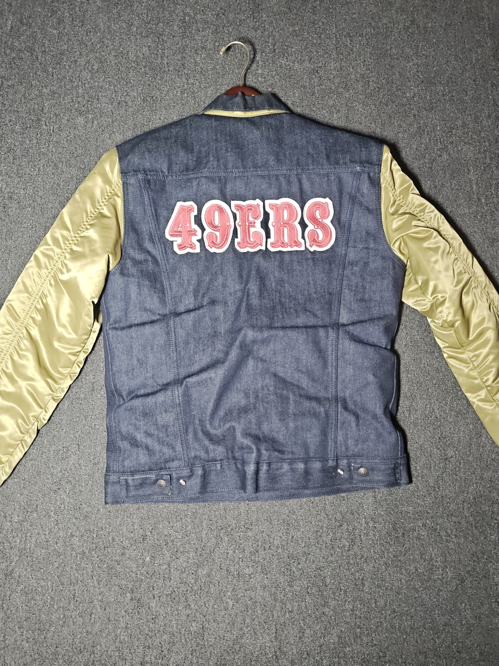 Vintage Levis San Francisco 49ers  Denim Jacket NFL Mens Size large